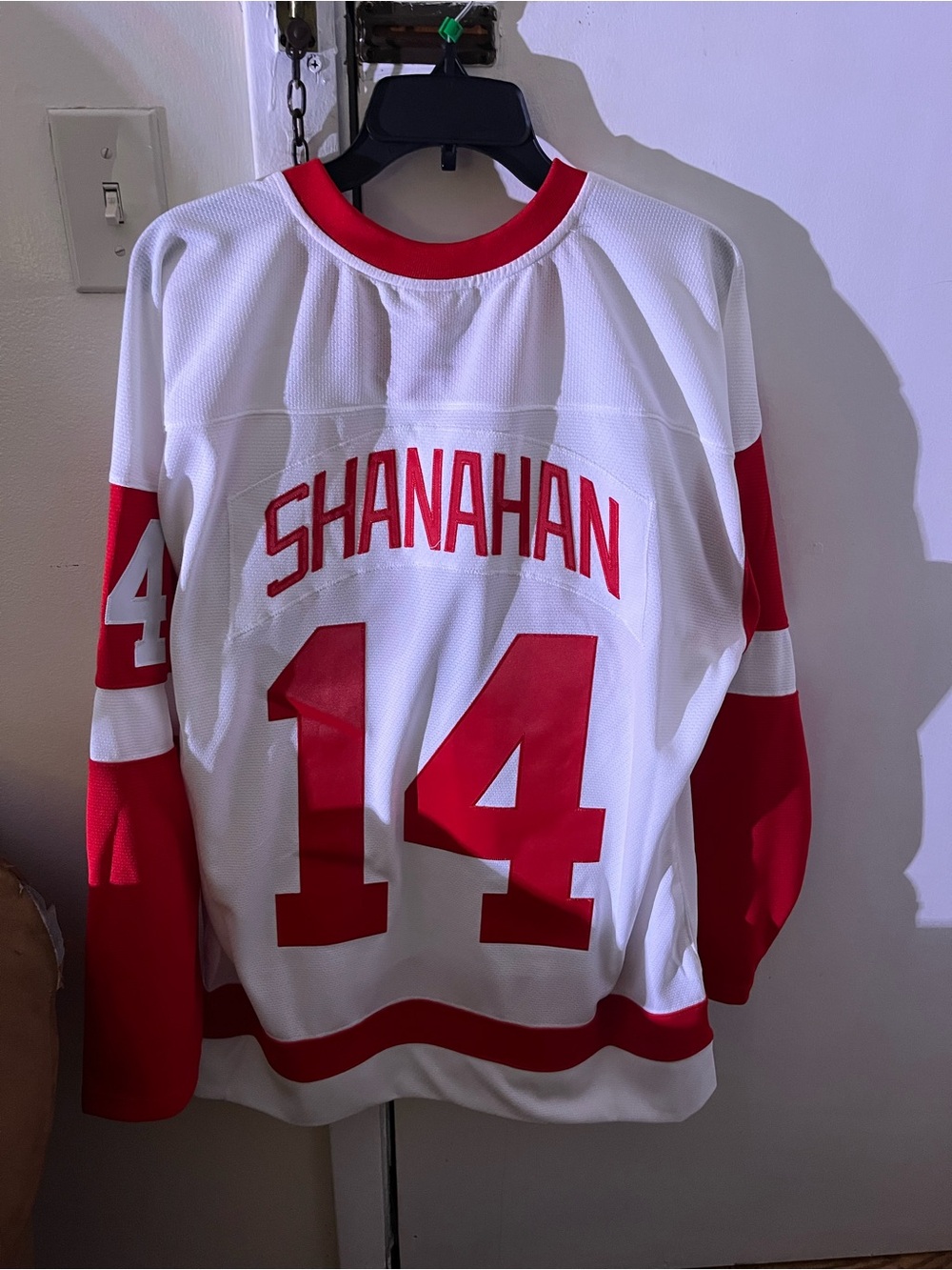 Brendan Shanahan Detroit Red Wings Mitchell & Ness men’s NHL jersey L